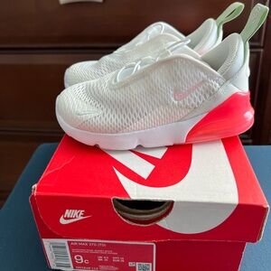 Toddler Sneakers, Nike Air Max 270, size 9c